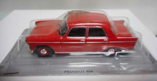 Peugeot 404 sedan 1962 red 1/43 IXO NEWinBlister  #5601 instant wheels