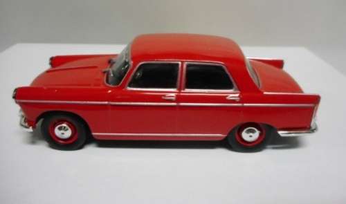 Peugeot 404 sedan 1962 red 1/43 IXO NEWinBlister  #5601 instant wheels
