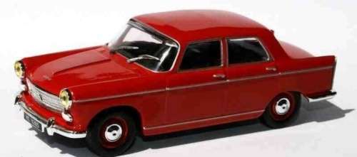 Peugeot 404 sedan 1962 red 1/43 IXO NEWinBlister  #5601 instant wheels