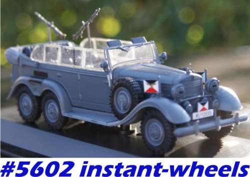 Mercedes-Benz G4-540 (W31) 6x6 1938 grey 1/43 IXO NEW+boxed  #5602 instant wheels