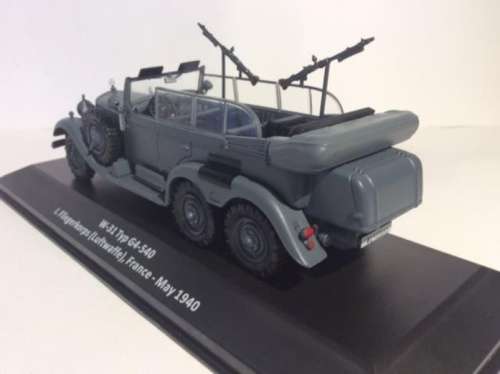 Mercedes-Benz G4-540 (W31) 6x6 1938 grey 1/43 IXO NEW+boxed  #5602 instant wheels