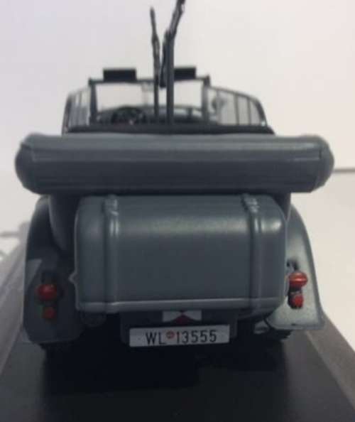 Mercedes-Benz G4-540 (W31) 6x6 1938 grey 1/43 IXO NEW+boxed  #5602 instant wheels