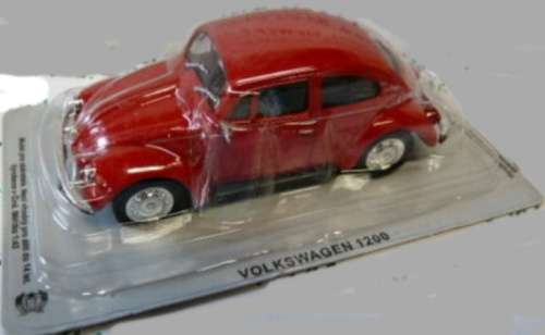 Volkswagen Beetle 1200 1972 red 1/43 IXO NEWinBlister  #5604 instant wheels
