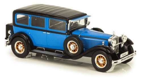 Mercedes-Benz 460 Nuerburg (W08) 1929 blue 1/43 Premium+Collectibles NEW+boxed  #5777 instant wheels