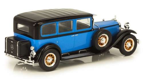 Mercedes-Benz 460 Nuerburg (W08) 1929 blue 1/43 Premium+Collectibles NEW+boxed  #5777 instant wheels