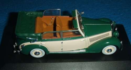 Mercedes-Benz 230 Cabriolet D  1939 green 1/43 Premium+Collectibles NEW+boxed #5779 instant wheels