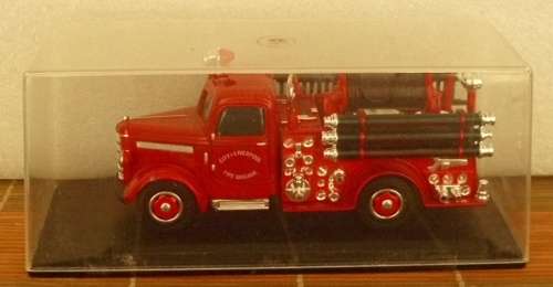Bedford 1939 Liverpool Fire Truck 1939 red 1/43 IXO NEW+Showcased  #5772 instant wheels