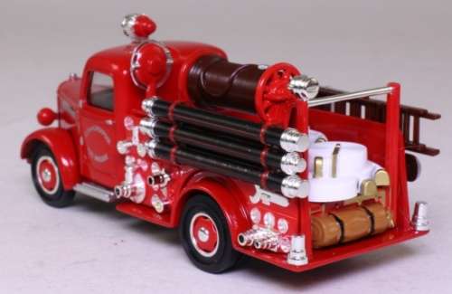 Bedford 1939 Liverpool Fire Truck 1939 red 1/43 IXO NEW+Showcased  #5772 instant wheels