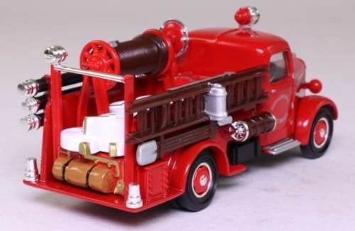 Bedford 1939 Liverpool Fire Truck 1939 red 1/43 IXO NEW+Showcased  #5772 instant wheels