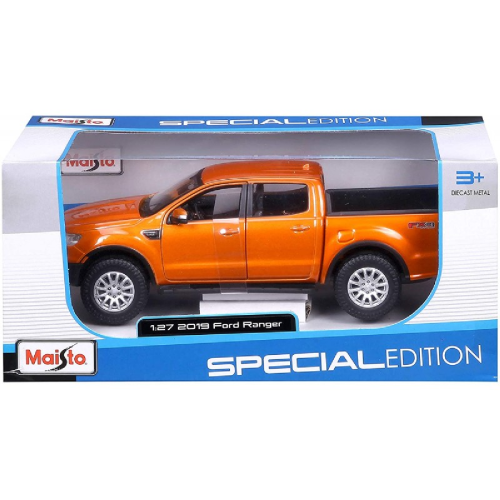 Ford Ranger Sport FX4 2019 orange-met 1/27 Maisto NEW+boxed  #2331 instant wheels
