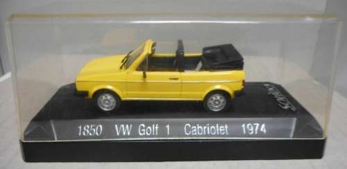 Volkswagen Golf Mk.I Cabriolet 1974 yellow 1/43 Solido NEW+boxed  #5784 instant wheels