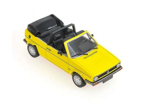 Volkswagen Golf Mk.I Cabriolet 1974 yellow 1/43 Solido NEW+boxed  #5784 instant wheels