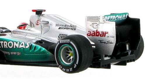 Mercedes-AMG Petronas W03 F1 #7 Monaco 2012 MSC 1/43 Spark NEW #5786 instant wheels