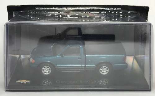 Chevrolet S-10 Pick-Up 1995 blue 1/43 IXO-Salvat NEW+boxed        #5787 instant wheels