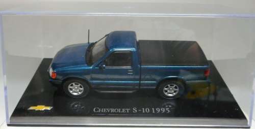 Chevrolet S-10 Pick-Up 1995 blue 1/43 IXO-Salvat NEW+boxed        #5787 instant wheels