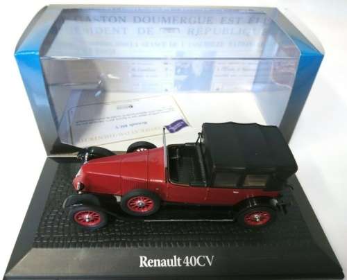 Renault 40 CV MC 1923 red 1/43 Norev NEW+  #5803 instant wheels