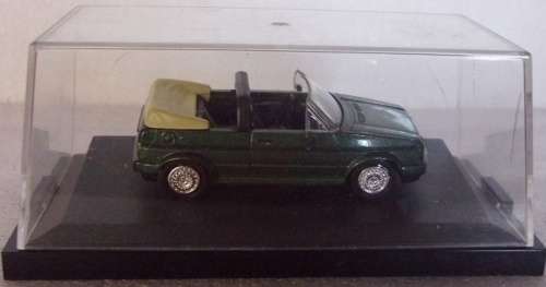 Volkswagen Golf II Cabriolet 1988 green 1/43 NewRay NEW+boxed  #5798 instant wheels