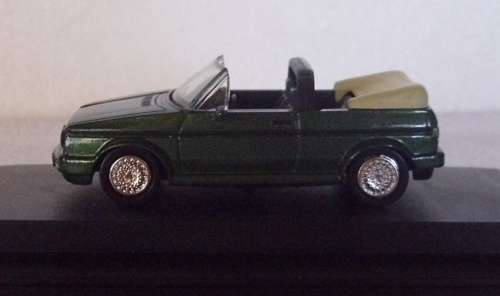 Volkswagen Golf II Cabriolet 1988 green 1/43 NewRay NEW+boxed  #5798 instant wheels