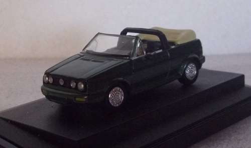 Volkswagen Golf II Cabriolet 1988 green 1/43 NewRay NEW+boxed  #5798 instant wheels