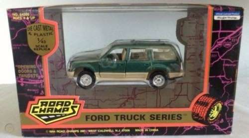 Ford Explorer 1994 green 1/43 RoadChamps NEW+boxed  #5802 instant wheels