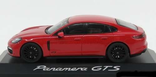 Porsche Panamera GTS (971) 2016 red 1/43 Herpa NEW+boxed  #5791 instant wheels