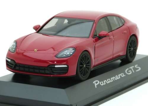 Porsche Panamera GTS (971) 2016 red 1/43 Herpa NEW+boxed  #5791 instant wheels