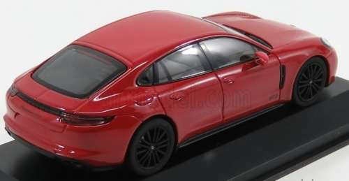 Porsche Panamera GTS (971) 2016 red 1/43 Herpa NEW+boxed  #5791 instant wheels