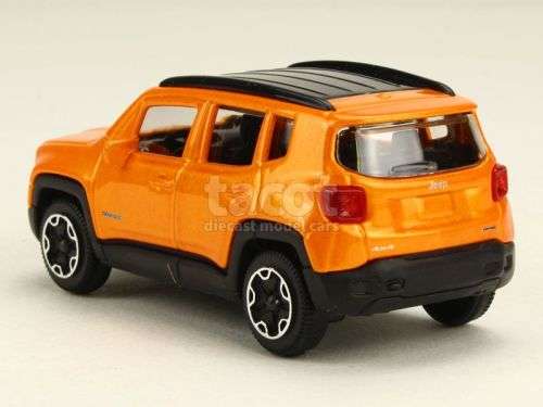 Jeep Renegade 2015 orange-metallic 1/43 Bburago NEW+boxed  #5812 instant wheels