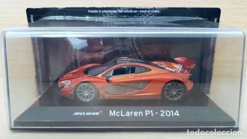McLaren P1 2013 volcano-orange 1/43 IXO NEW+boxed  #5808 instant wheels