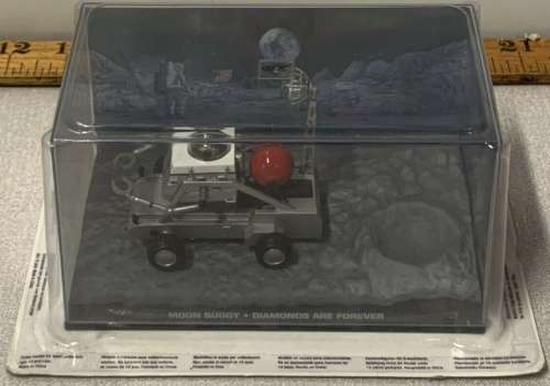 Moon Buggy 007 Diamonds are 4ever, silver 1/43 IXO NEW+boxed  #5810 instant wheels