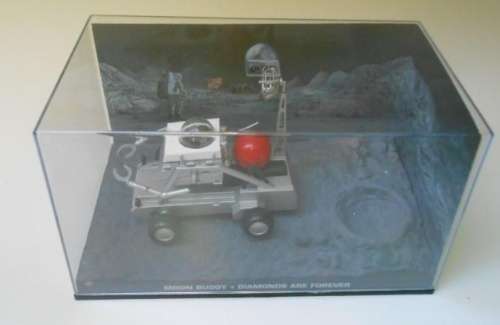 Moon Buggy 007 Diamonds are 4ever, silver 1/43 IXO NEW+boxed  #5810 instant wheels