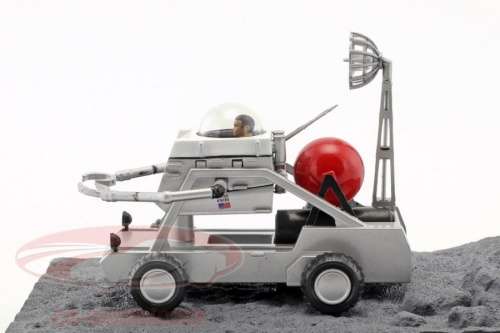 Moon Buggy 007 Diamonds are 4ever, silver 1/43 IXO NEW+boxed  #5810 instant wheels