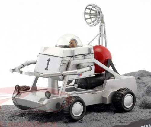 Moon Buggy 007 Diamonds are 4ever, silver 1/43 IXO NEW+boxed  #5810 instant wheels