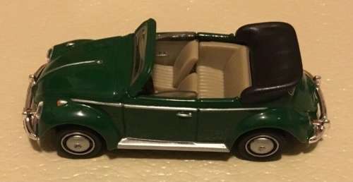 Volkswagen Beetle Cabriolet 1961 green 1/72 Schuco NEW+boxed  #7202 instant wheels