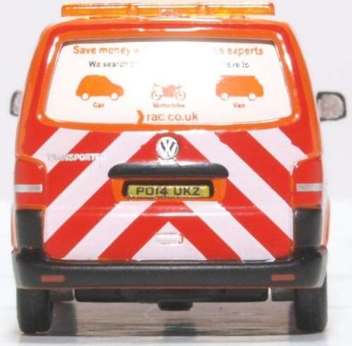 Volkswagen T5 Van 2014 orange RAC Patrol 1/76 Oxford NEW+boxed  #7625 instant wheels