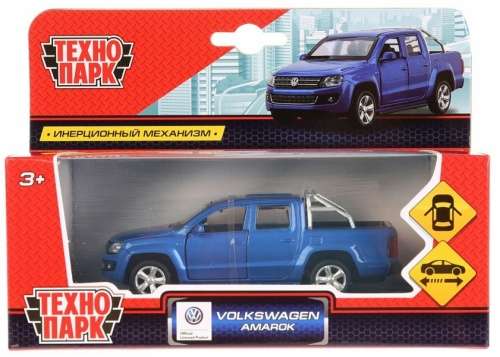 Volkswagen Amarok 2019 blue-met 1/43 Texhon NEW+boxed  #5595 instant wheels