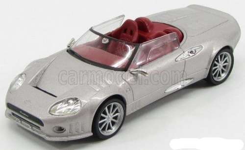 Spyker C12 Spyder 2008 silver 1/43 IXO/Altaya NEWinBlister #5813 instant wheels