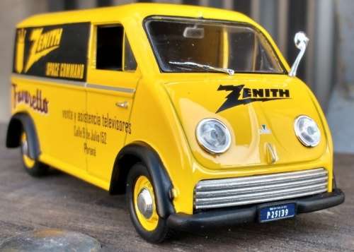 Auto Union DKW F89L Van 1962 yellow Zenith 1/43 IXO NEWinBlister  #5816 instant wheels