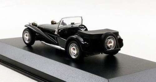 Lotus Super Seven 1968 black 1/43 Maxichamps NEW+boxed  #5817 instant wheels