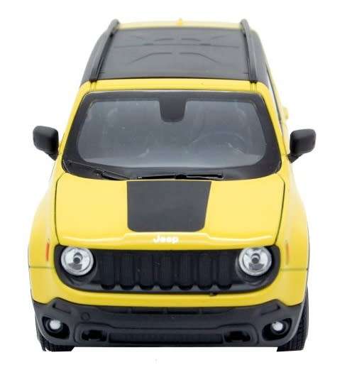 Jeep Renegade Trailhawk 2019 yellow 1:24 Welly NEW+boxed  #2180 instant wheels