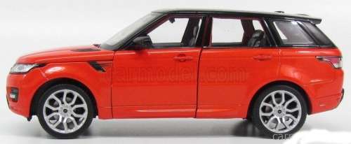 Land Rover Range Rover Sport 2016 orange met 1:24 Welly NEW+boxed   #2333 instant wheels