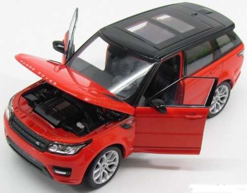 Land Rover Range Rover Sport 2016 orange met 1:24 Welly NEW+boxed   #2333 instant wheels