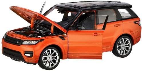 Land Rover Range Rover Sport 2016 orange met 1:24 Welly NEW+boxed   #2333 instant wheels
