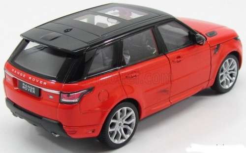 Land Rover Range Rover Sport 2016 orange met 1:24 Welly NEW+boxed   #2333 instant wheels