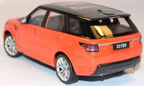 Land Rover Range Rover Sport 2016 orange met 1:24 Welly NEW+boxed   #2333 instant wheels