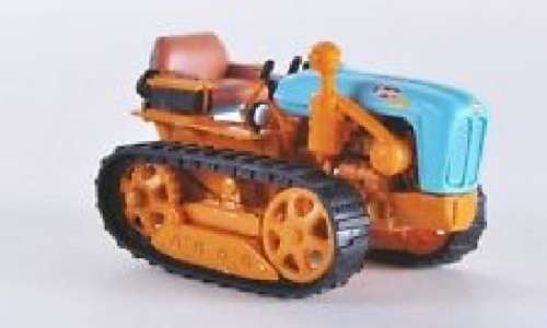 Landini C25 CAT tractor   1957 ora+blue 1/43 Hachette/UH NEW+boxed   #5820 instant wheels