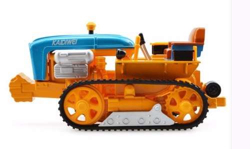 Landini C25 CAT tractor   1957 ora+blue 1/43 Hachette/UH NEW+boxed   #5820 instant wheels
