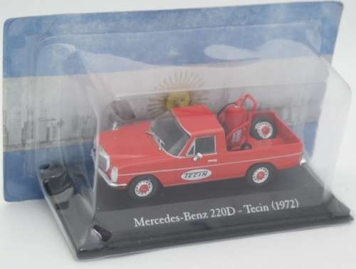 Mercedes-Benz 220D/8 (W115) BAKKIE 1972 red 1/43 IXO NEW+boxed  #5823 instant wheels