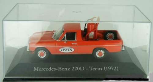 Mercedes-Benz 220D/8 (W115) BAKKIE 1972 red 1/43 IXO NEW+boxed  #5823 instant wheels