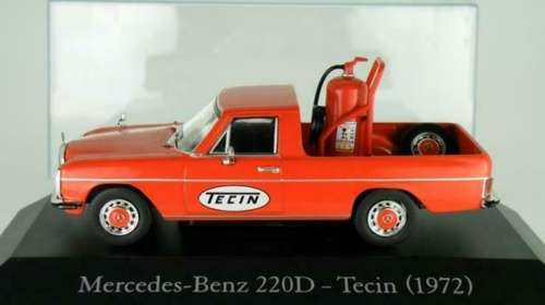 Mercedes-Benz 220D/8 (W115) BAKKIE 1972 red 1/43 IXO NEW+boxed  #5823 instant wheels